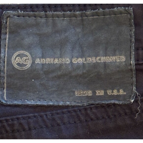 AG Adriano Goldschmied Jeans Mens 34x34 Black The Protege Straight Leg Pants - Picture 11 of 14